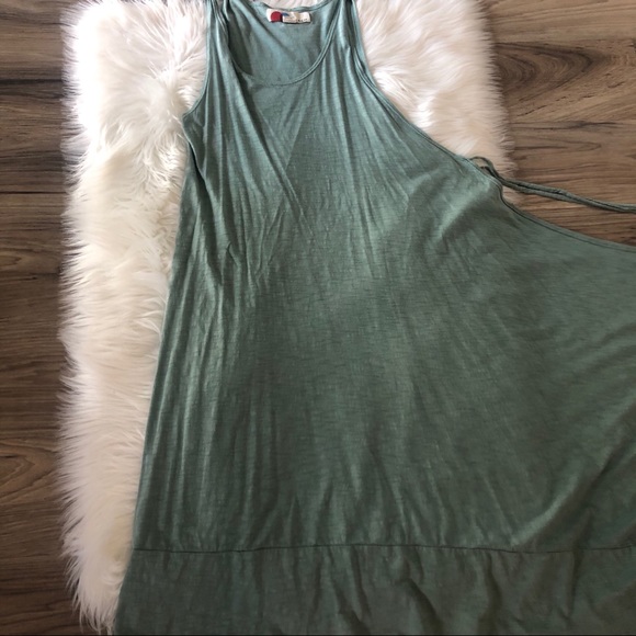 Free People Beach Rio Wrap Dress Sage Size small - Picture 4 of 7